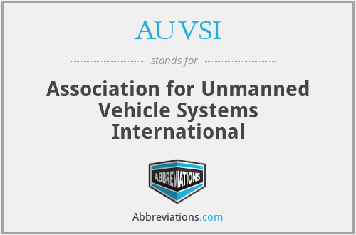 AUVSI - Association for Unmanned Vehicle Systems International