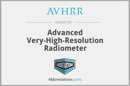 AVHRR - Advanced Very-High-Resolution Radiometer