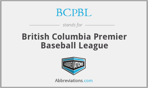 BCPBL - British Columbia Premier Baseball League