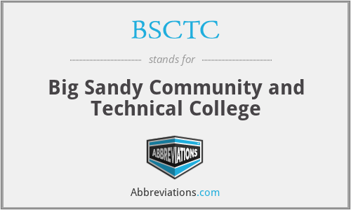 BSCTC - Big Sandy Community and Technical College