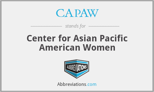 CAPAW - Center for Asian Pacific American Women