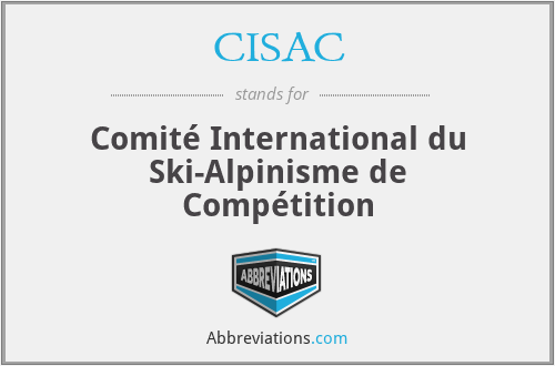 CISAC - Comité International du Ski-Alpinisme de Compétition