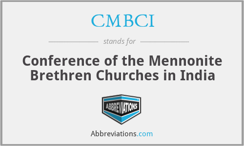 CMBCI - Conference of the Mennonite Brethren Churches in India