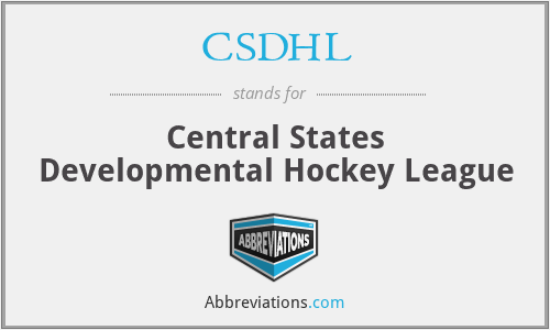 CSDHL - Central States Developmental Hockey League