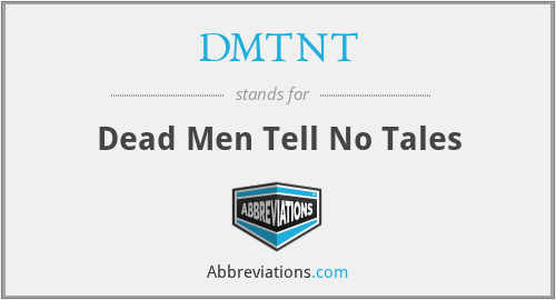 DMTNT - Dead Men Tell No Tales