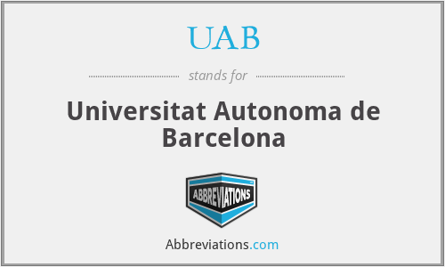 UAB - Universitat Autonoma de Barcelona