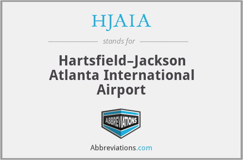 HJAIA - Hartsfield–Jackson Atlanta International Airport