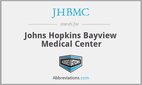 JHBMC - Johns Hopkins Bayview Medical Center