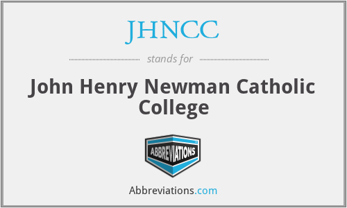 JHNCC - John Henry Newman Catholic College