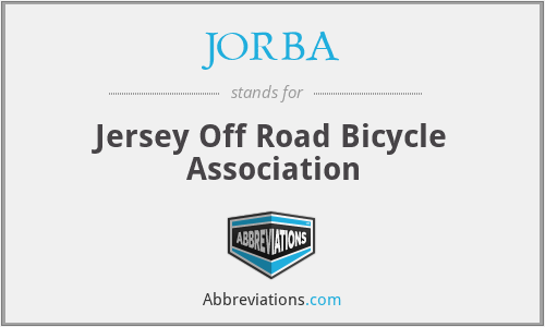 JORBA - Jersey Off Road Bicycle Association