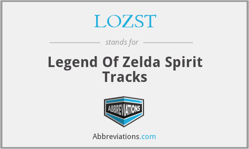 LOZST - Legend Of Zelda Spirit Tracks