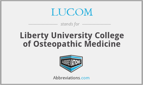 LUCOM - Liberty University College of Osteopathic Medicine