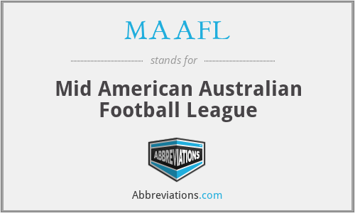 MAAFL - Mid American Australian Football League