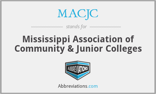 MACJC - Mississippi Association of Community & Junior Colleges