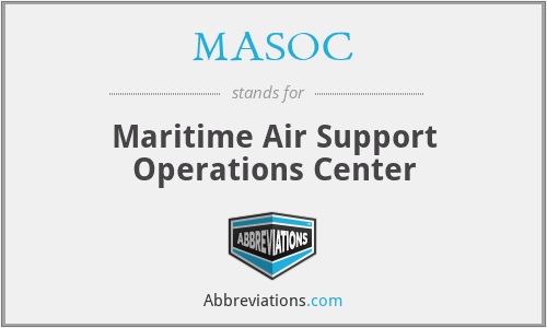 MASOC - Maritime Air Support Operations Center