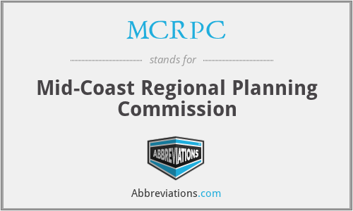 MCRPC - Mid-Coast Regional Planning Commission