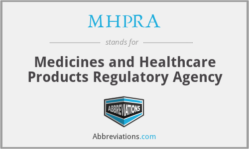 MHPRA - Medicines and Healthcare Products Regulatory Agency