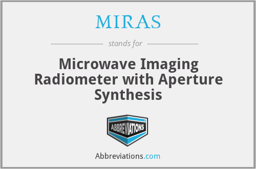 MIRAS - Microwave Imaging Radiometer with Aperture Synthesis
