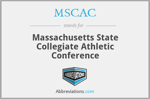 MSCAC - Massachusetts State Collegiate Athletic Conference