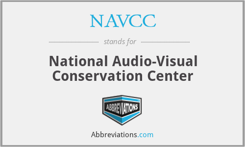 NAVCC - National Audio-Visual Conservation Center