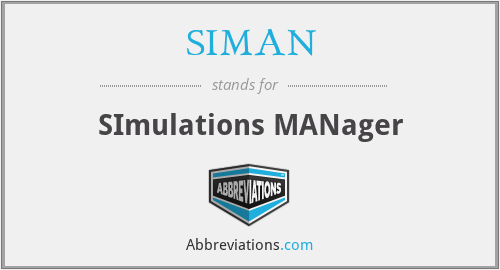 SIMAN - SImulations MANager