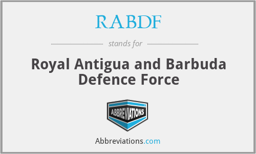 RABDF - Royal Antigua and Barbuda Defence Force