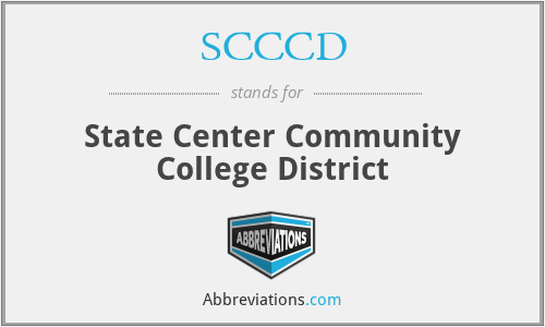 SCCCD - State Center Community College District