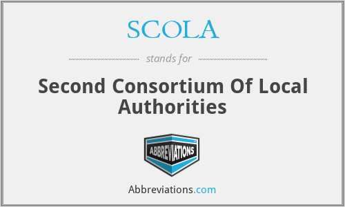 SCOLA - Second Consortium Of Local Authorities