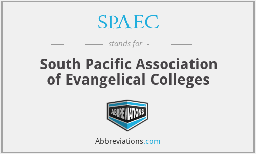 SPAEC - South Pacific Association of Evangelical Colleges