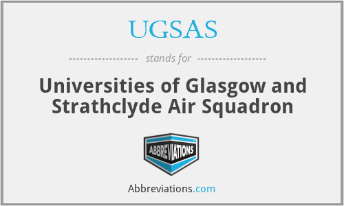 UGSAS - Universities of Glasgow and Strathclyde Air Squadron
