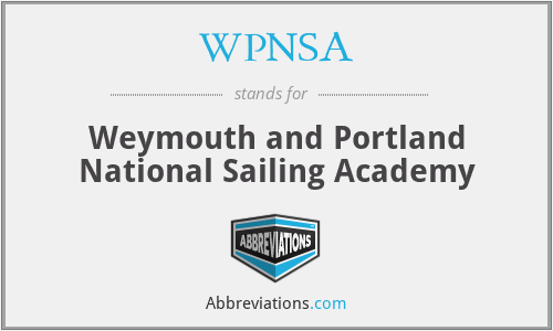 WPNSA - Weymouth and Portland National Sailing Academy
