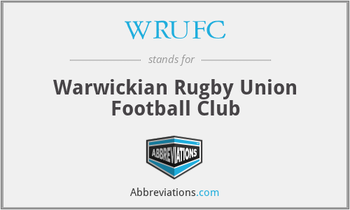 WRUFC - Warwickian Rugby Union Football Club