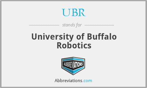 UBR - University of Buffalo Robotics
