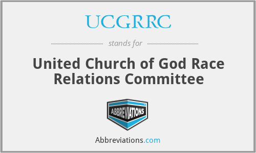UCGRRC - United Church of God Race Relations Committee