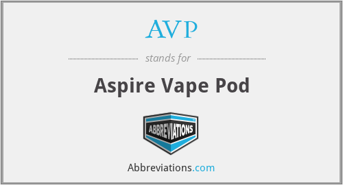 AVP - Aspire Vape Pod