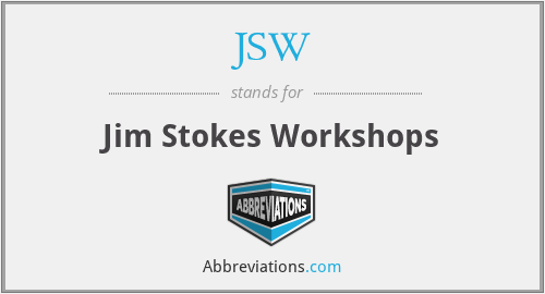 JSW - Jim Stokes Workshops