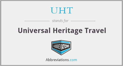 UHT - Universal Heritage Travel
