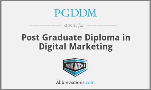 PGDDM - Post Graduate Diploma in Digital Marketing