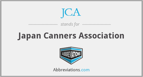 JCA - Japan Canners Association