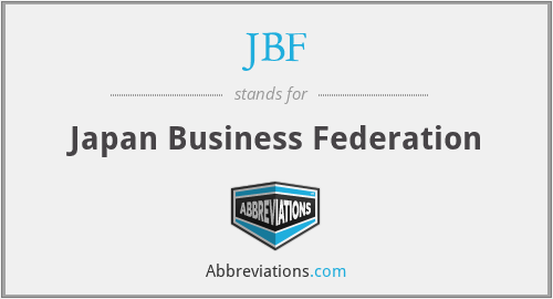 JBF - Japan Business Federation