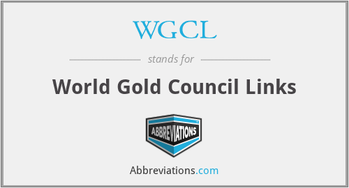 WGCL - World Gold Council Links