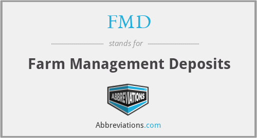 FMD - Farm Management Deposits