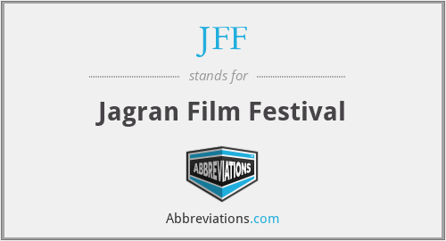 JFF - Jagran Film Festival