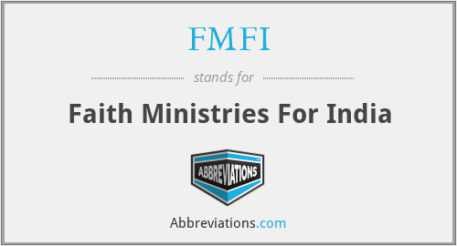 FMFI - Faith Ministries For India