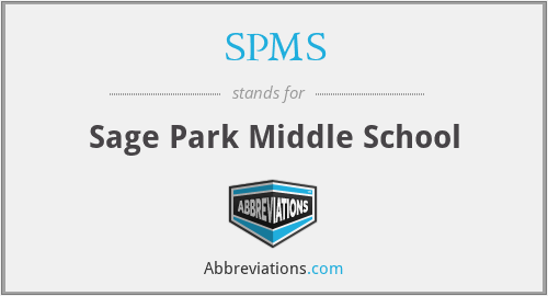 SPMS - Sage Park Middle School