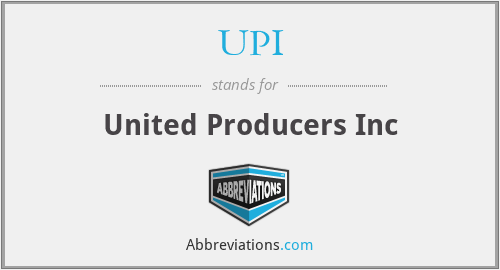 UPI - United Producers Inc