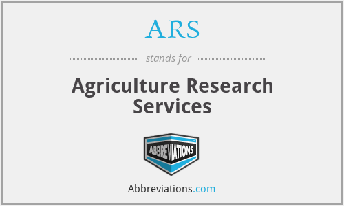 ARS - Agriculture Research Services