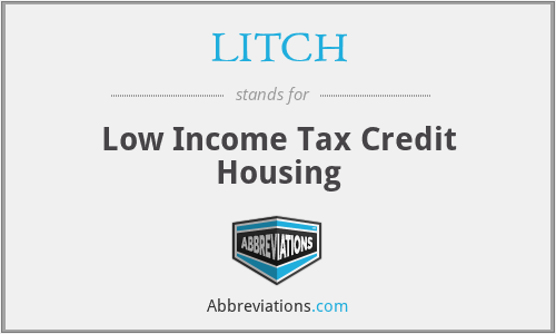 LITCH - Low Income Tax Credit Housing