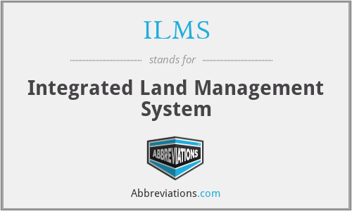 ILMS - Integrated Land Management System