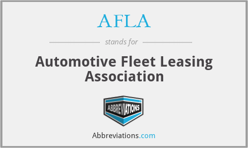 AFLA - Automotive Fleet Leasing Association